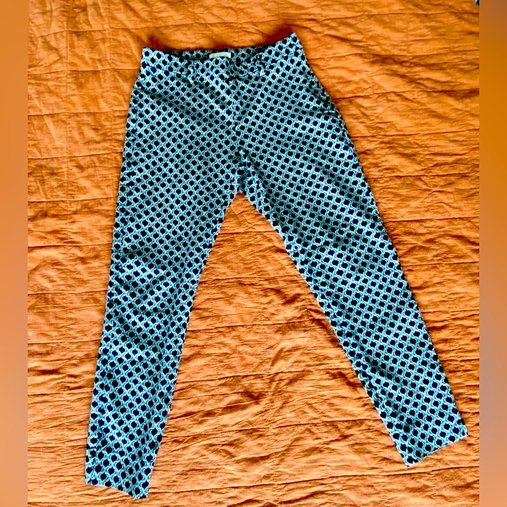 H&M patterned work pants